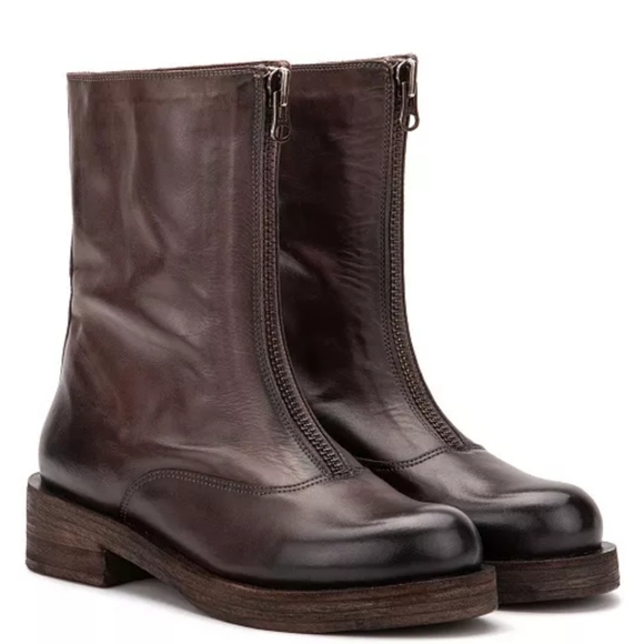 Vintage Foundry Co Shoes - Vintage Foundry Dark Brown Dallas Narrow Boots -8